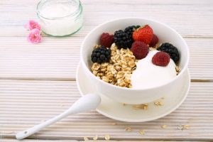 Free Breakfast - Photo of some Fruit & Cereal