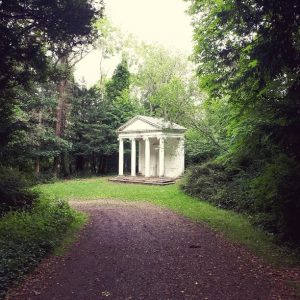 image of summer house in park